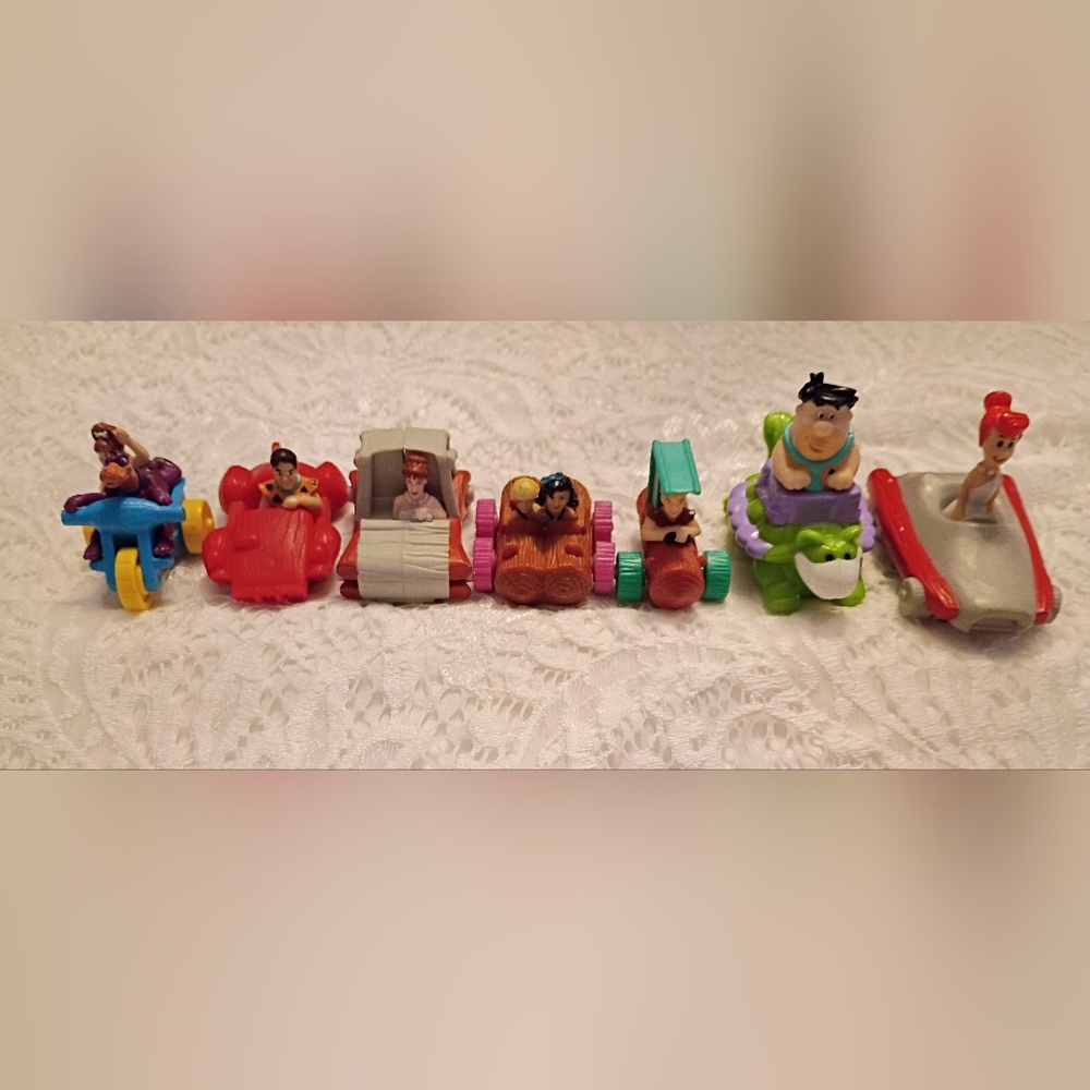 1990's McDonald's Flintstone Movie Toys
